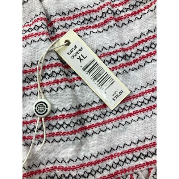 Max studio side-ruched striped sheath dress - Picture 6 of 9